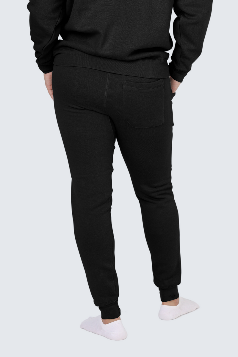 WU Moon Sweatpants Fleece Slim - Black