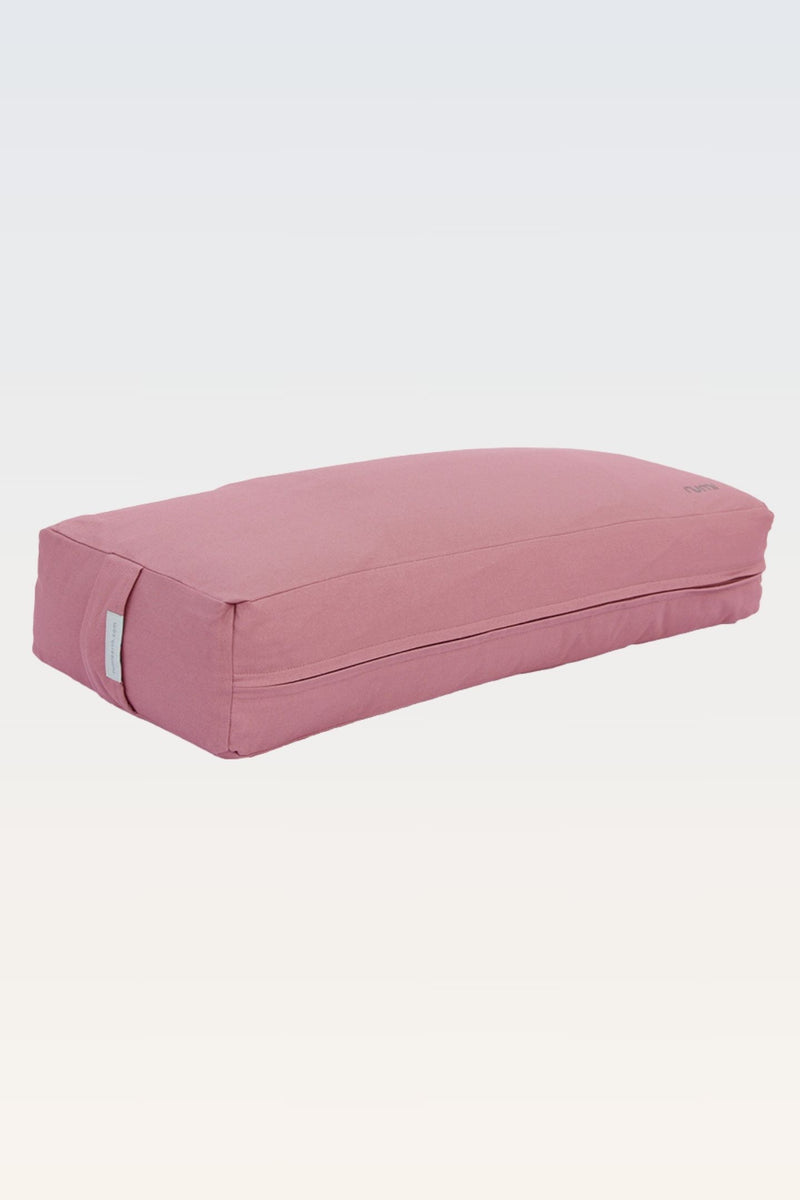 Cotton Yoga Bolster – Rectangular - Dusty Rose