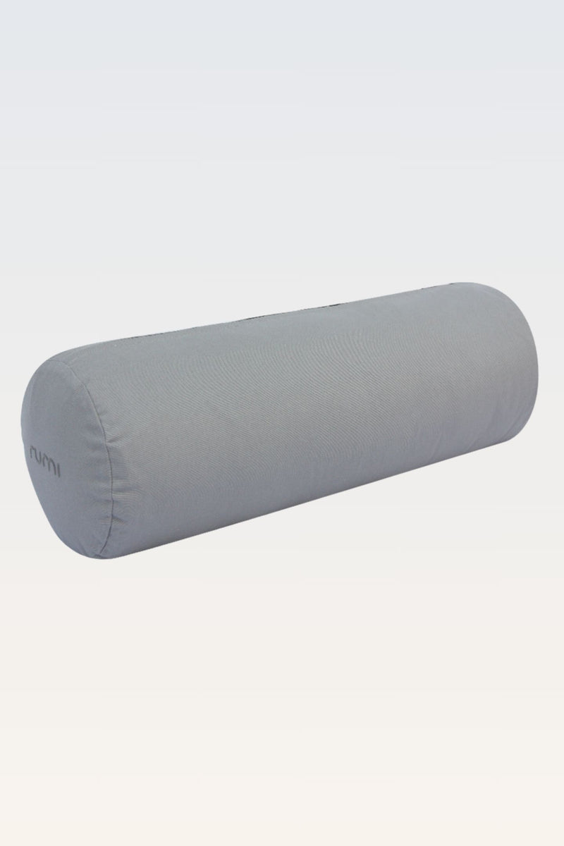 Cotton Yoga Bolster – Round - Stone