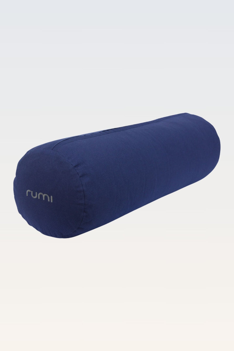 Cotton Yoga Bolster – Round - Midnight