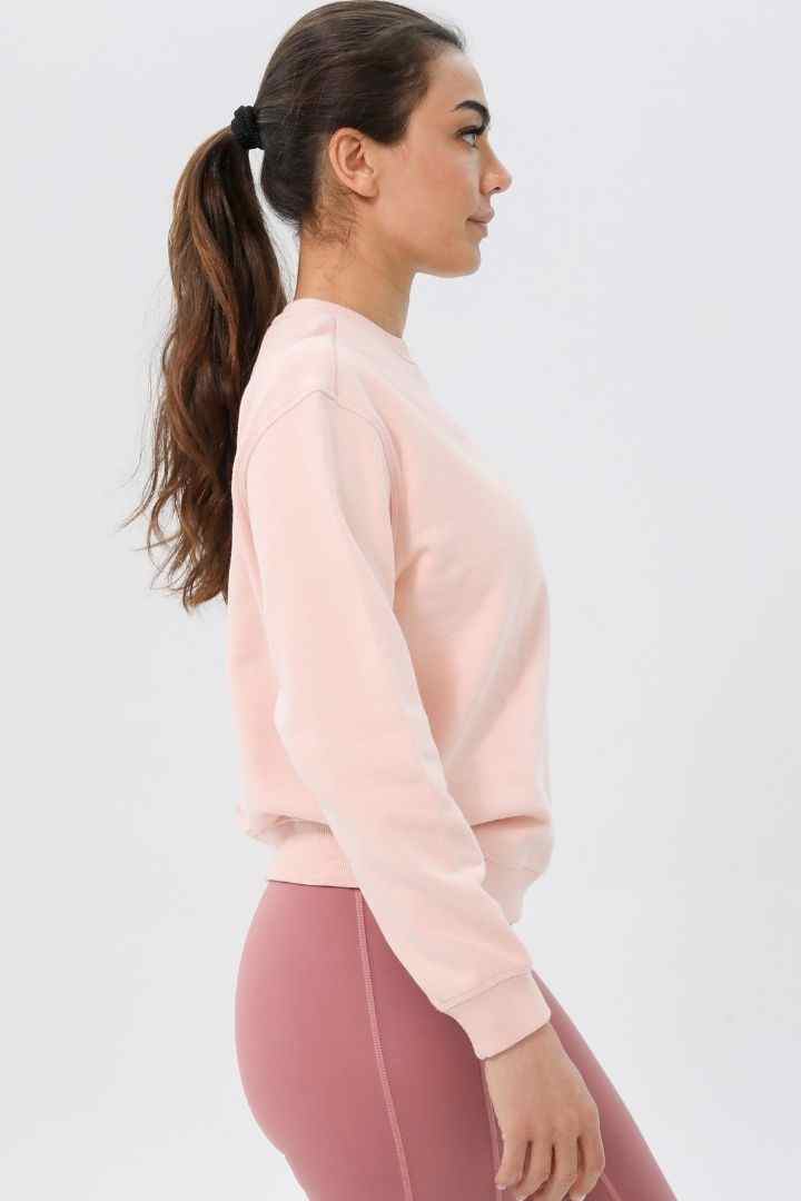 Rumi Earth Moon Sweatshirt - Light Coral 3