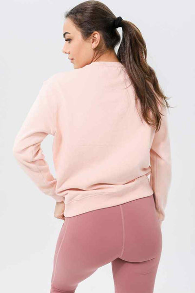 Rumi Earth Moon Sweatshirt - Light Coral 5