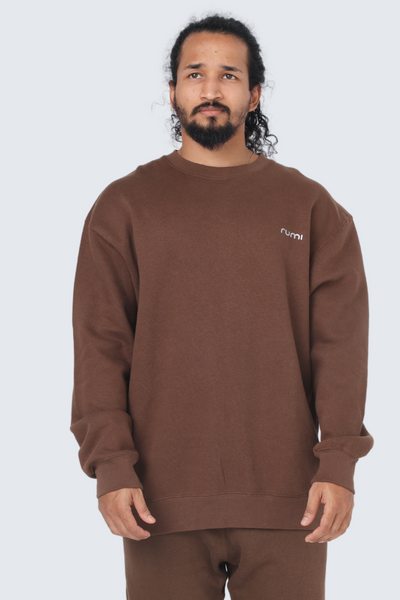 MU Moon Sweatshirt Fleece - Cocoa