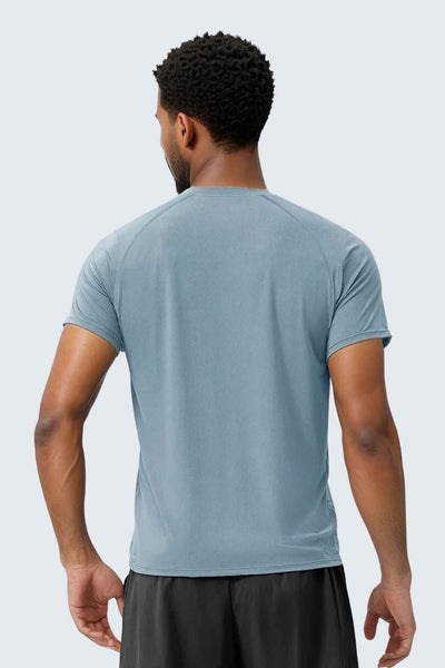 MU Sun Fit Tee Terra - Ash Blue