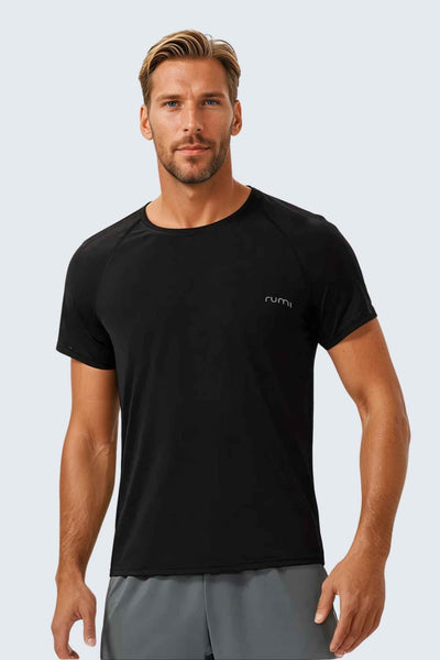 MU Sun Fit Tee Terra - Black