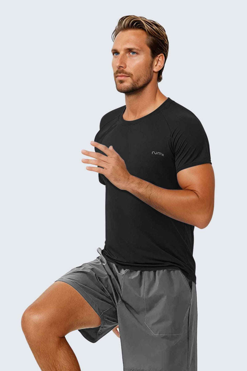 MU Sun Fit Tee Terra - Black