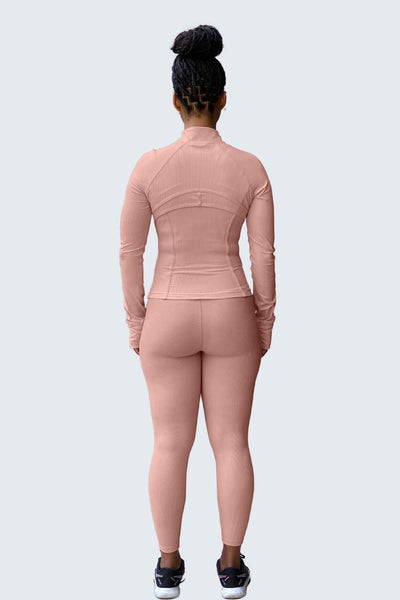 Rumi Earth - W SunRib Fit Jacket - Coral Light - R128201