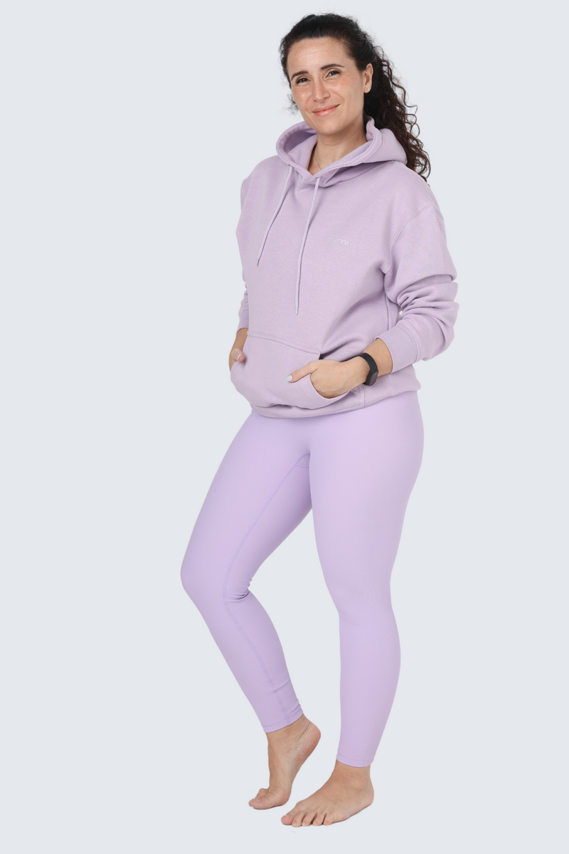 WU Moon Sweatshirt Fleece + Hoodie - Lavender