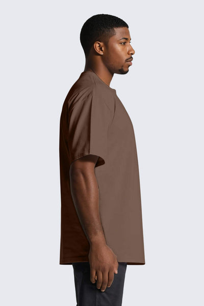 M Moon Tee Oversized Heavy -  Wood