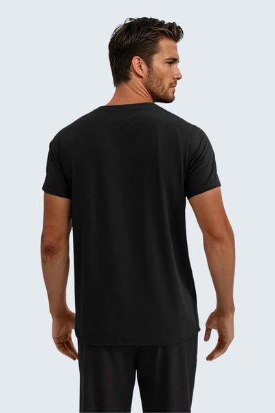 MU Sun Fit Tee Waffle - Black