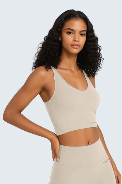 W SunSoft Tank Bra - Sand