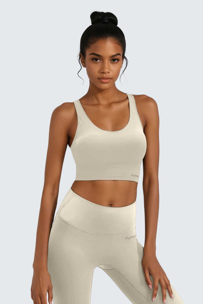 W SunSoft Tank Bra - Sand