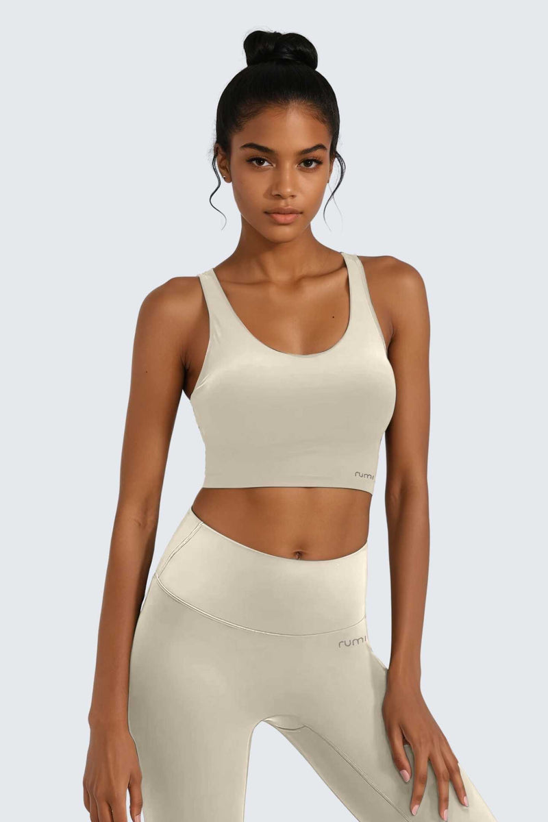 W SunSoft Tank Bra - Sand