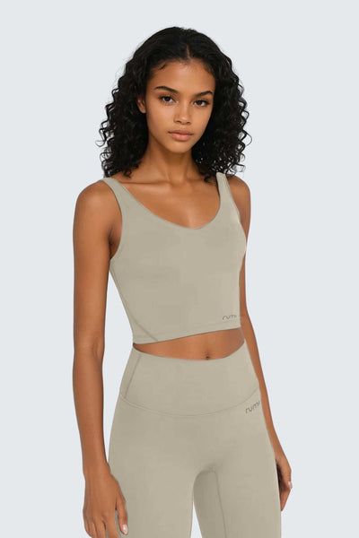 W SunSoft Tank Bra - Sand