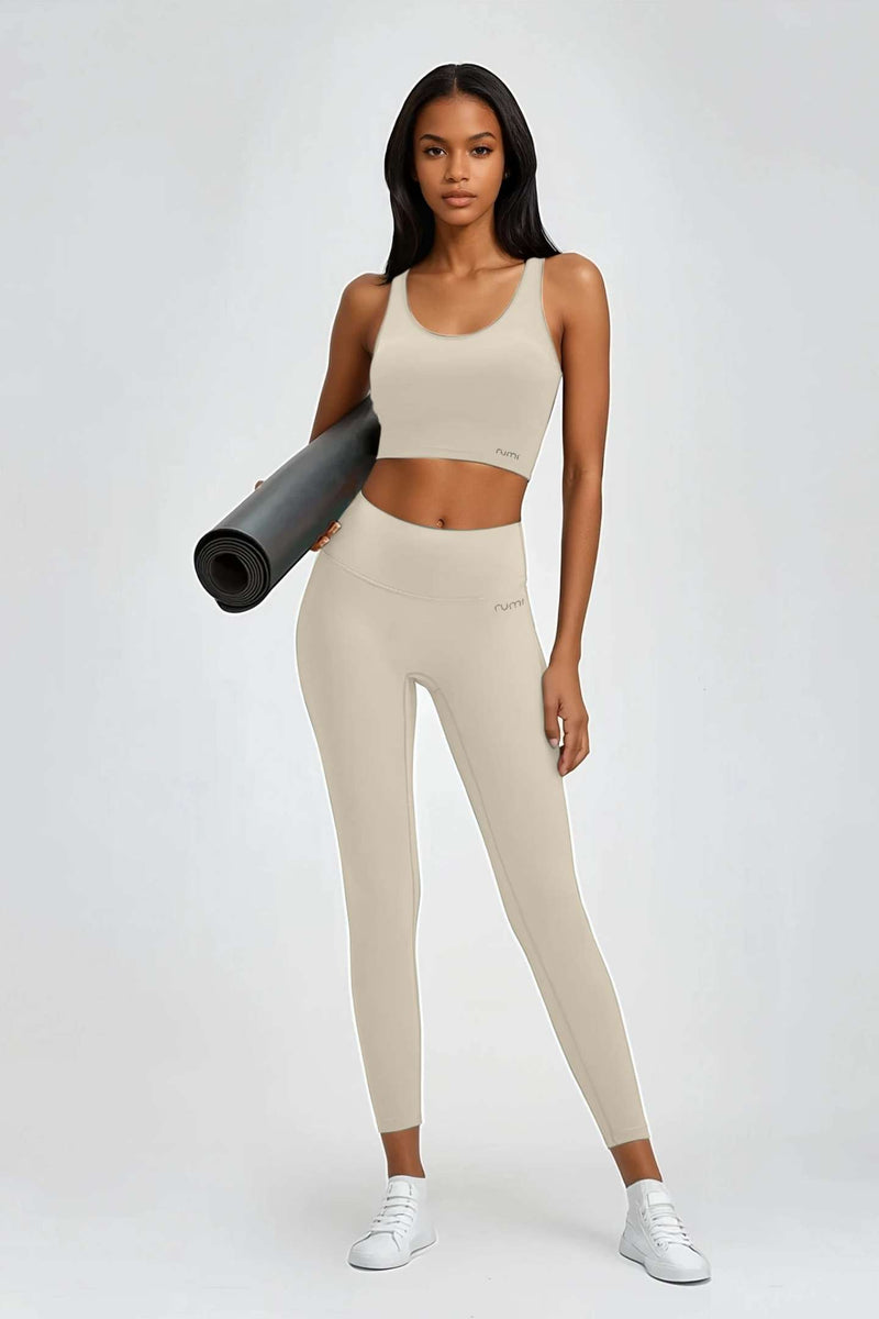 W SunSoft Tank Bra - Sand