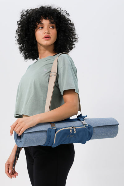 Origami Mat Carrier - Indigo