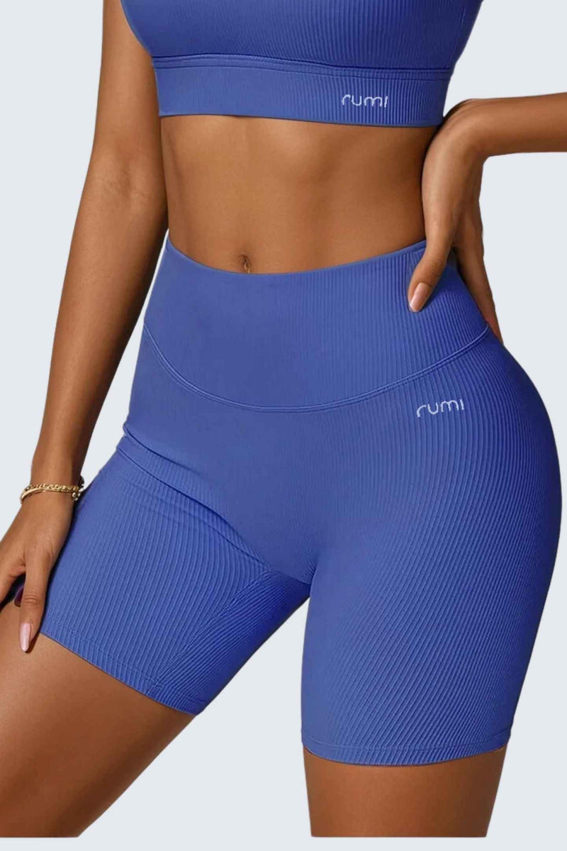W SunRib Fit Shorts 8" - Blurple