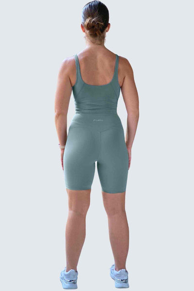 Rumi Earth - W SunSoft Tank Bra - Teal Light - R137440