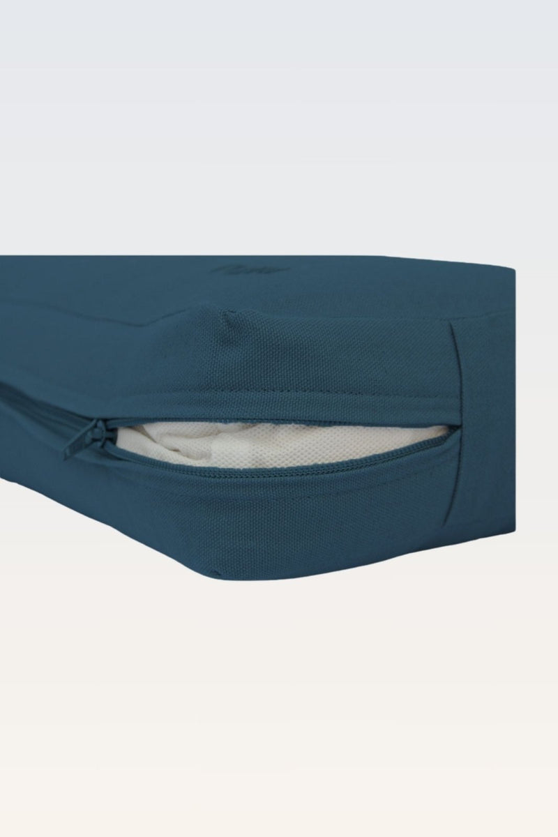 Cotton Yoga Bolster – Lean - Indigo