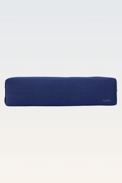 Rumi Earth - Cotton Yoga Bolster – Lean - Midnight - RU - YCB - LN - MT - Yoga Props