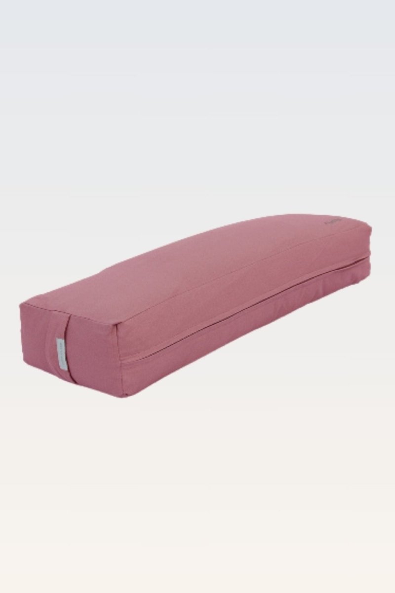 Rumi Earth - Cotton Yoga Bolster – Rectangular - Dusty Rose - RU - YCB - RR - DE - Yoga Props