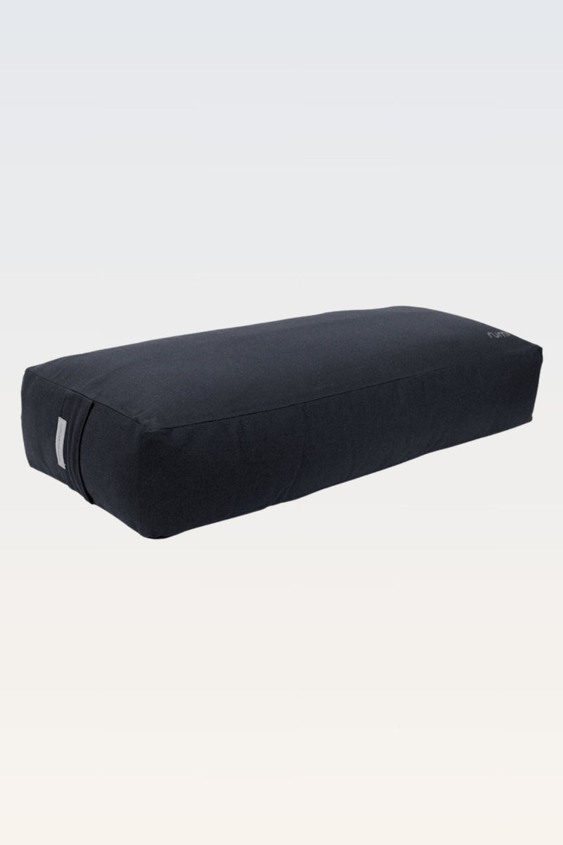 Cotton Yoga Bolster – Rectangular - Graphite