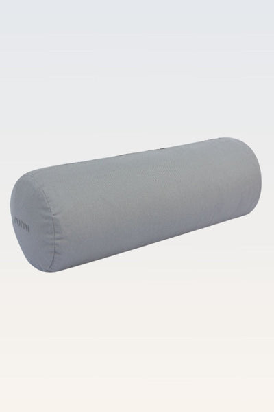 Rumi Earth - Cotton Yoga Bolster – Round - Stone - RU - YCB - RD - SE - Yoga Props