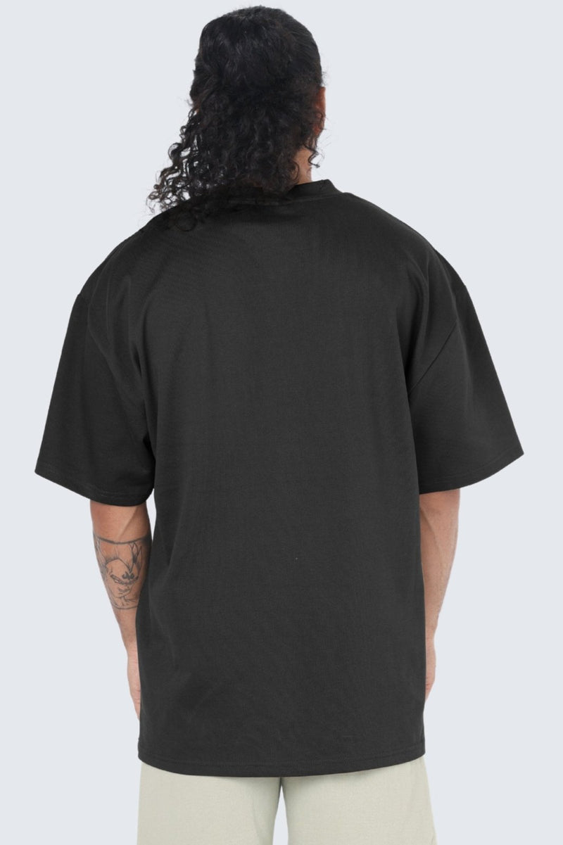 M Moon Tee Oversized Heavy - Black