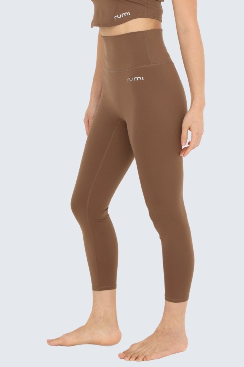 Rumi Earth - W Sun Zen Pants 25" - Light Cocoa - R124112LCP - Bottoms