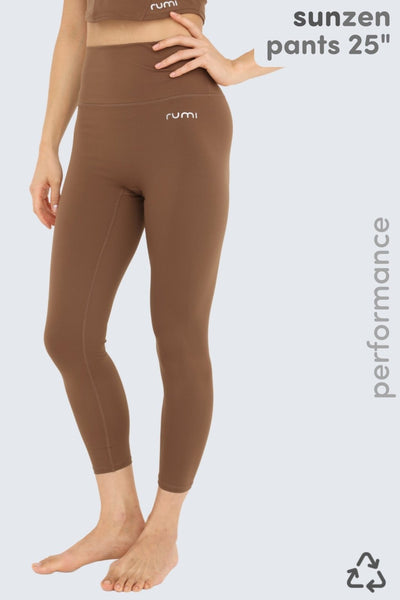 Rumi Earth - W Sun Zen Pants 25" - Light Cocoa - R124112LCP - Bottoms