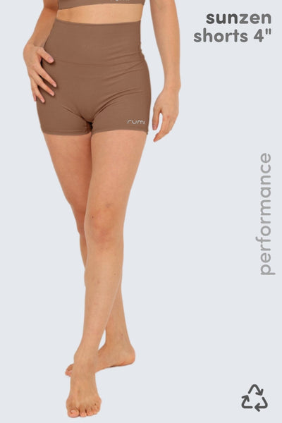 W Sun Zen Shorts 4” - Light Cocoa