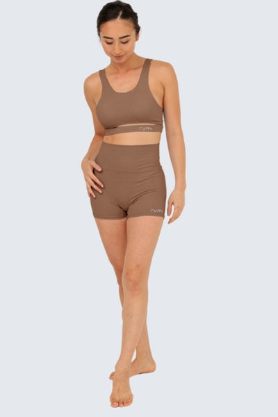 Rumi Earth - W Sun Zen Shorts 4” - Light Cocoa - R124442LCP - Bottoms