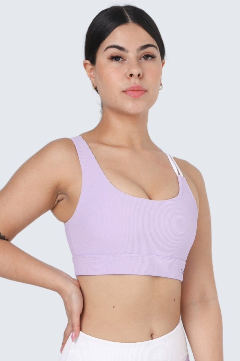 W SunRib Line Bra - Orchid