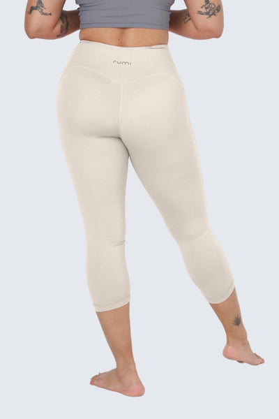 Rumi Earth - W SunSoft Flow Pants 21" - Cream - R124121CMP - Bottoms