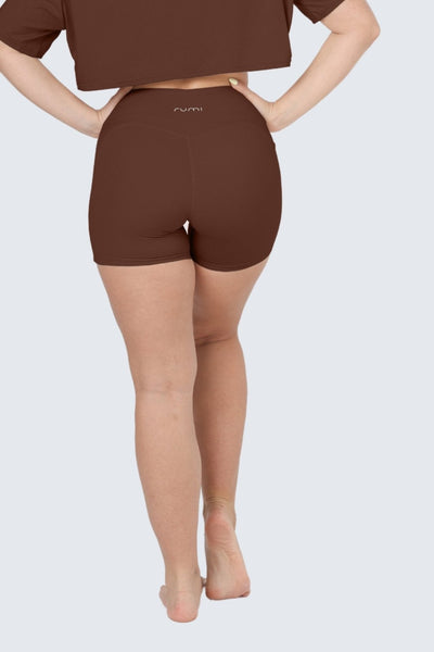 W SunSoft Flow Shorts 4" - Cocoa