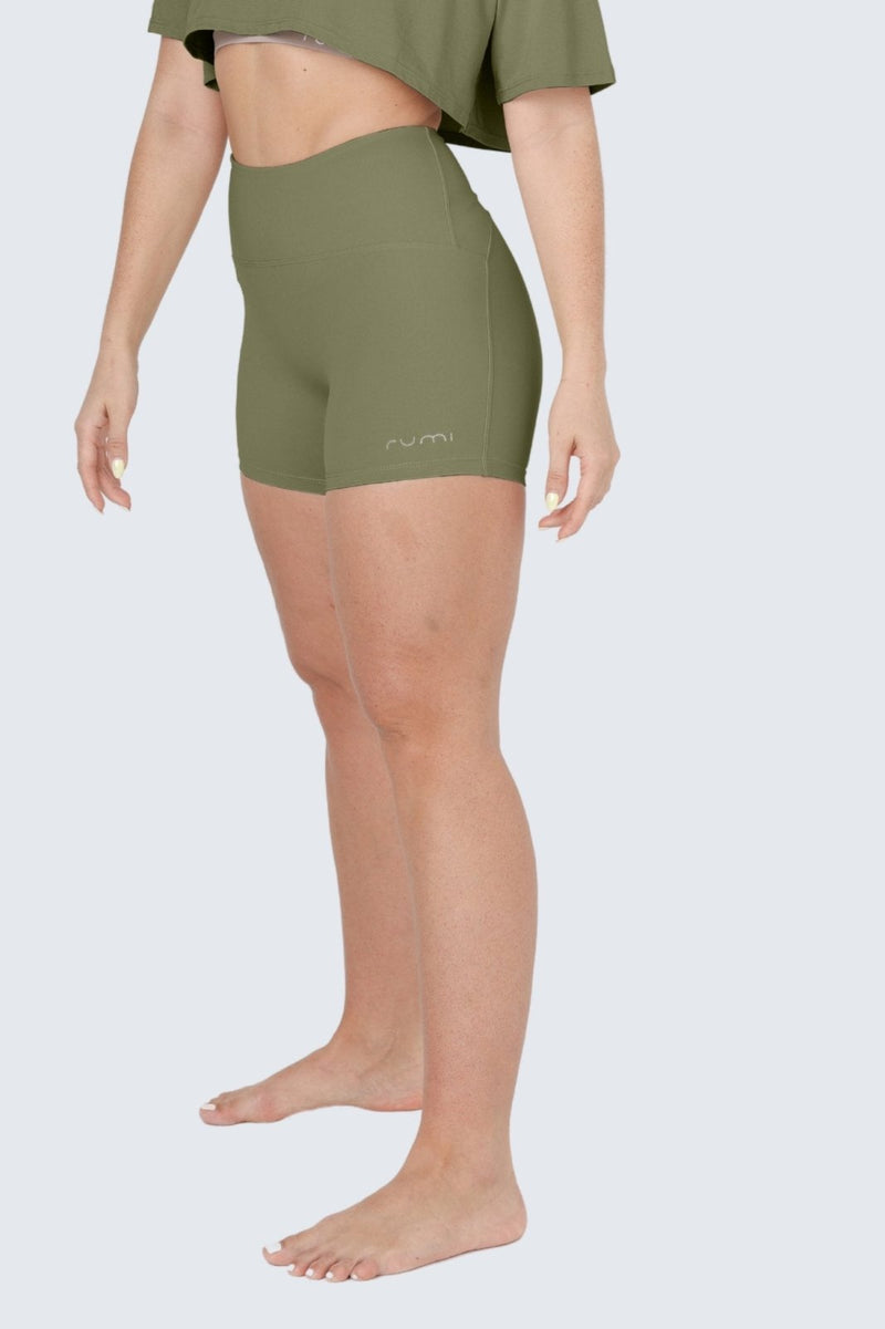 W SunSoft Flow Shorts 4" - Leaf Deep