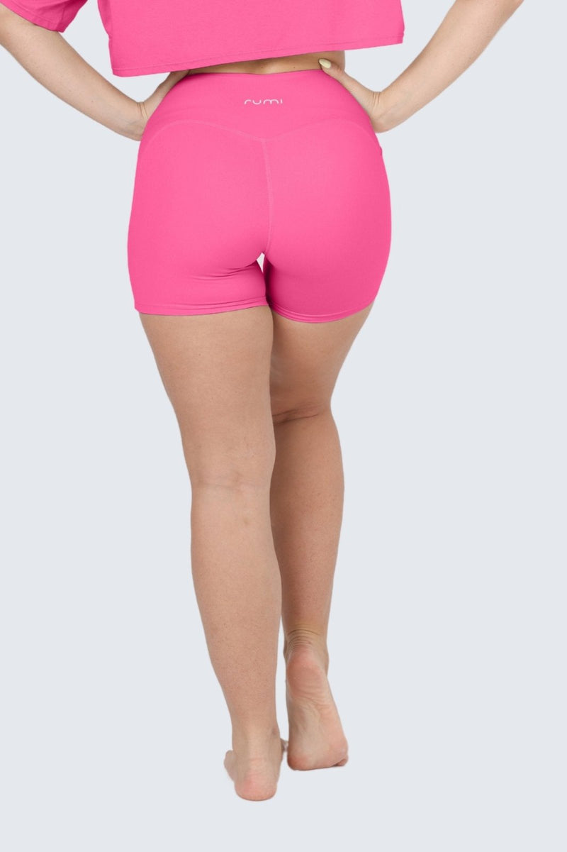 W SunSoft Flow Shorts 4" - Rose Glow