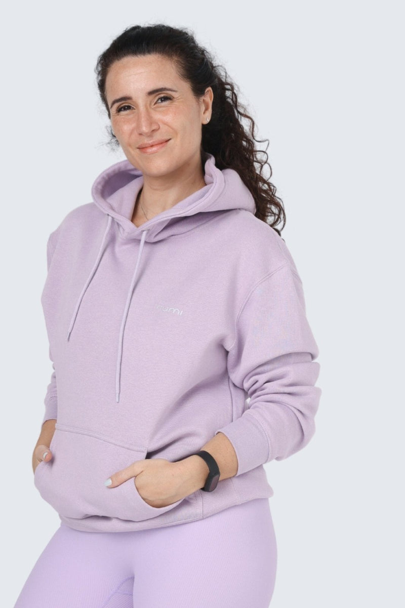 WU Moon Sweatshirt Fleece + Hoodie - Lavender