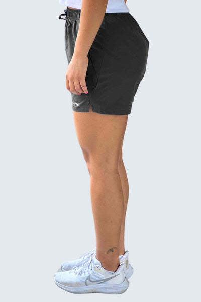 Shorts: Rumi Earth - U StarAir Rush Shorts - Black - R125005